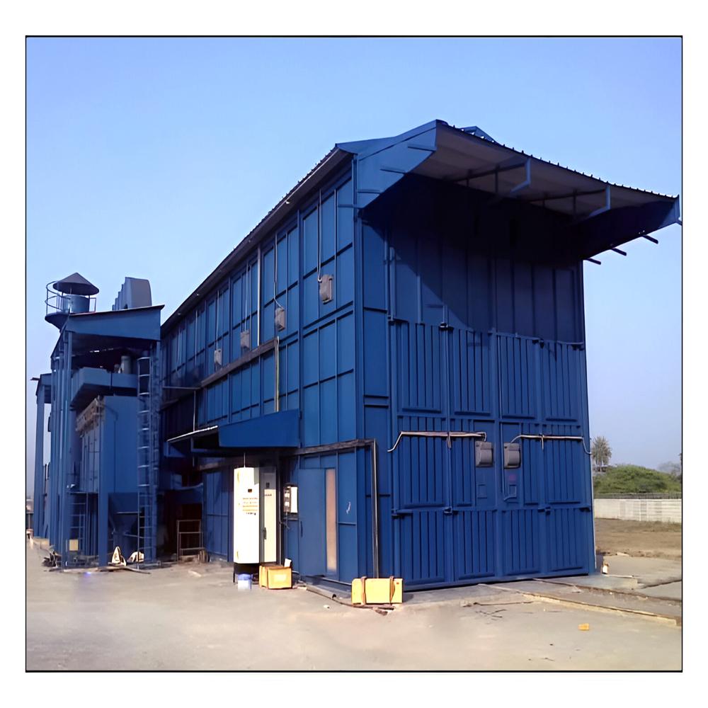 Industrial Blast Room - Color: Green