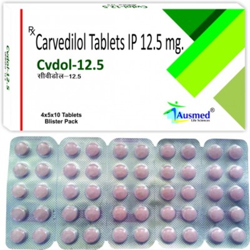 Carvedilol IP 12.5 mg