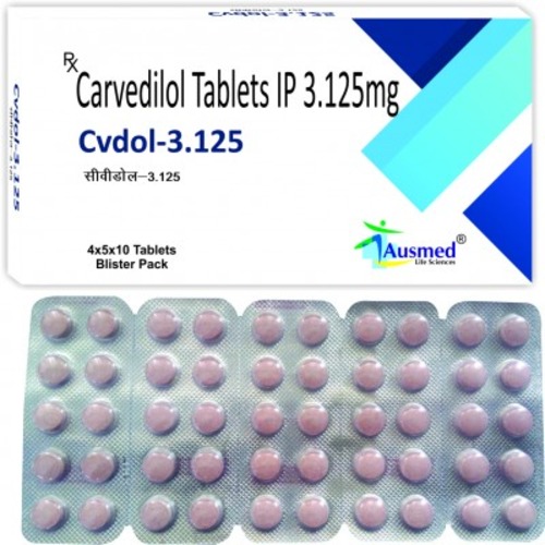 Carvedilol IP 3.125 mg