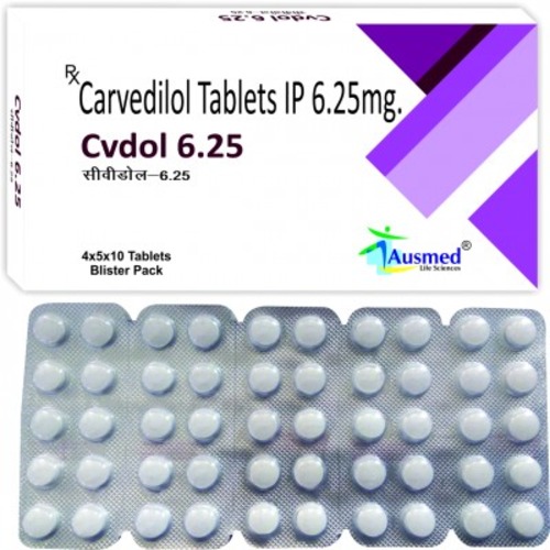 Carvedilol IP 6.25 mg