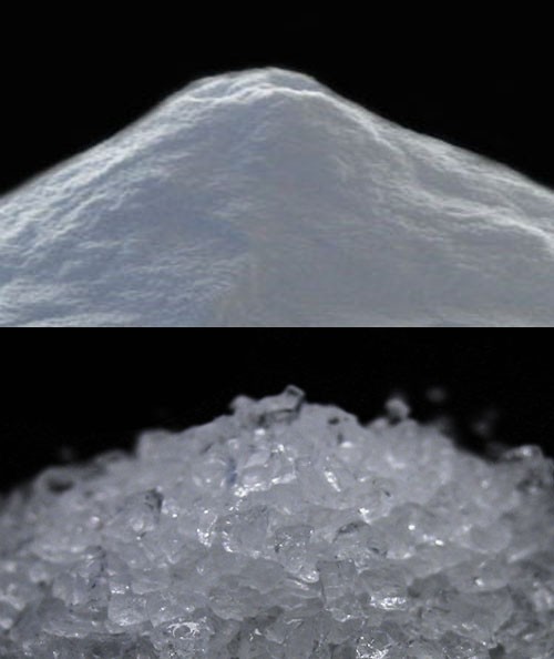 Cristobalite quartz powder