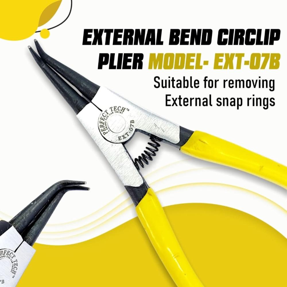 Circlip Plier - Color: Yellow Handle
