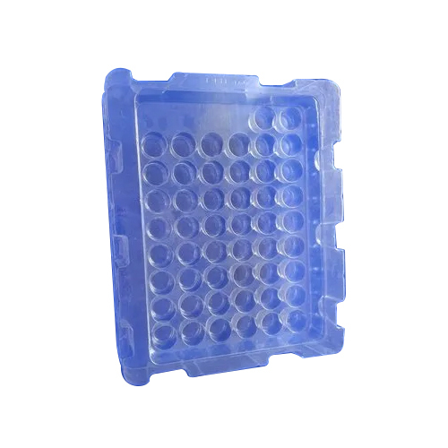 Electronic Packing Tray - Color: Blue