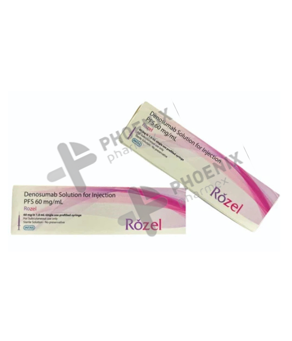 Rozel 60mg Injection - Expiration Date: 18a  36 Months