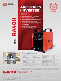 Ralli Wolf Welding Machine ARC SERIES INVERTER (RA40H)