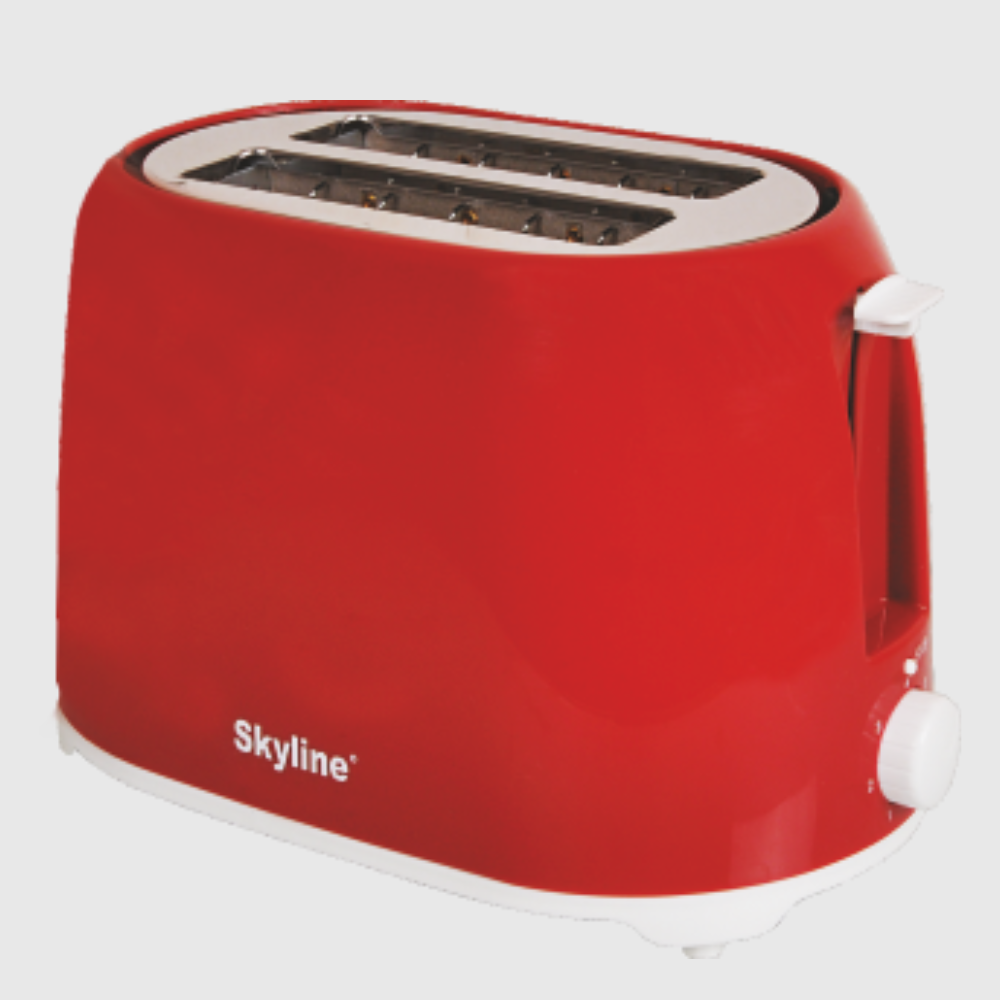 Skyline 750W 2-Slice Pop-Up Toaster with 7 Browning Levels and Cool Touch Body