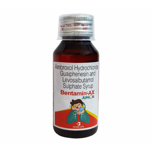 100ml Ambroxol Hydrochloride Guaiphenesin And Levosalbutamol Sulphatr Syrup