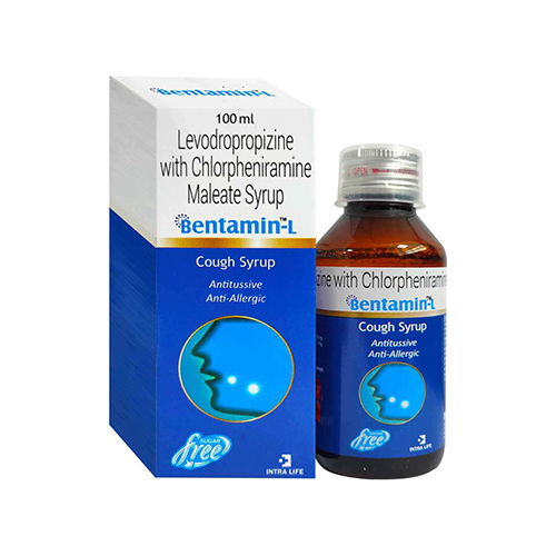 100Ml Levodropropizine With Chlorpheniramine Maleate Syrup - Drug Type: General Medicines