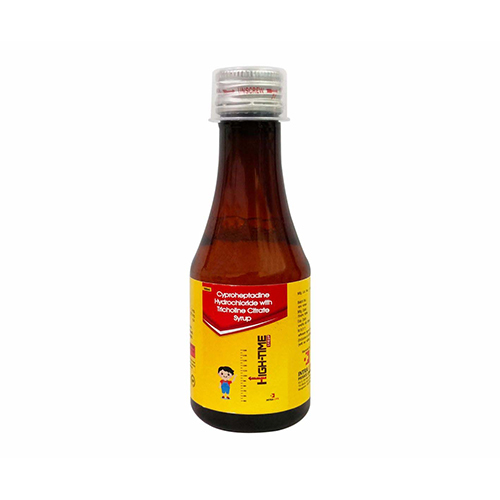 Cyproheptadine Hydrochloride With Tricholine Cttrate Syrup - Drug Type: General Medicines