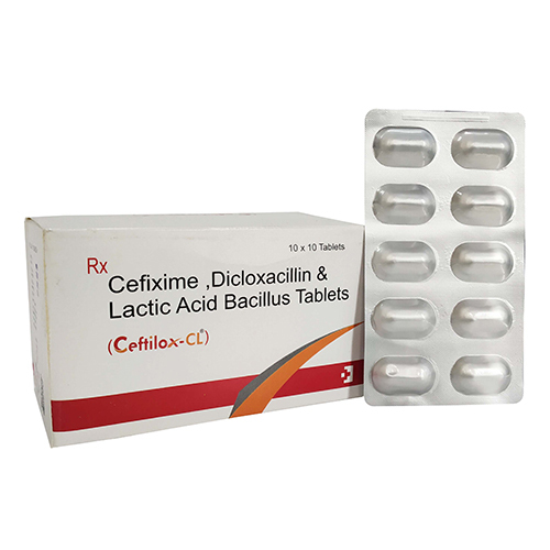 Cefixime Dicloxacillin And Lactic Acid Bacillus Tablets