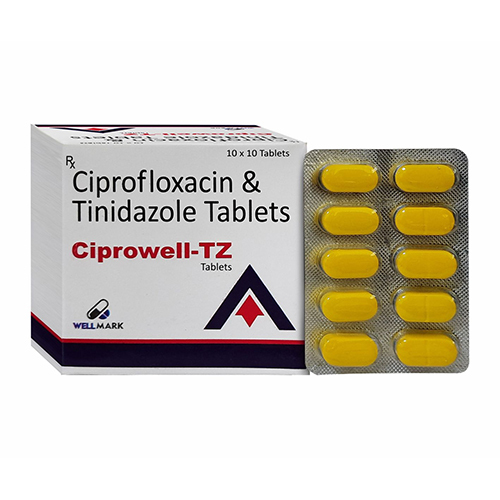 Ciprofloxacin And Tinidazole Tablets - Drug Type: General Medicines