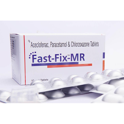 Aceclofenac Paracetamol And Chlorzoxazone Tablets