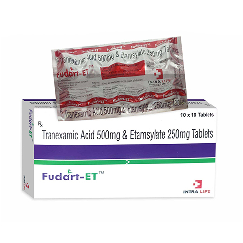 Tranexamic Acid 500mg And Etamsylate 250mg Tablets