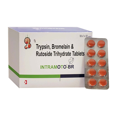 Trypsin Bromelain And Rutoside Trihydrate Tablets