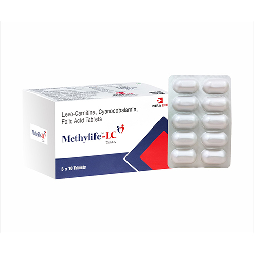 Levo Carnitine Cyanocobalamin Folic Acid Tablets