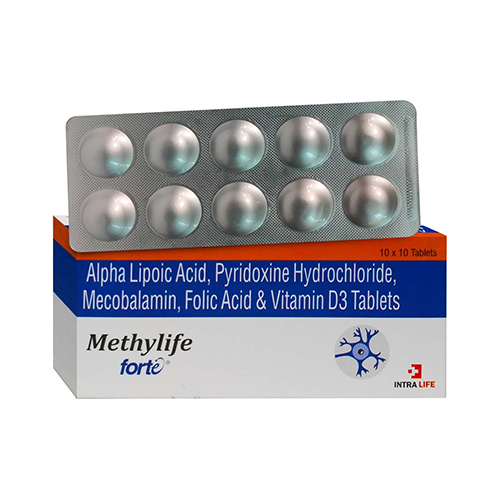 Alpha Lipoic Acid Pyridoxine Hydrochloride Mecobalamin Folic Acid And Vitamin D3 Tablets