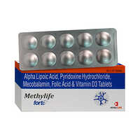 Alpha Lipoic Acid Pyridoxine Hydrochloride Mecobalamin Folic Acid And Vitamin D3 Tablets