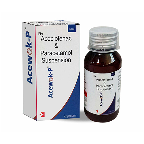 60Ml Aceclofenac And Paracetamol Suspension - Drug Type: General Medicines