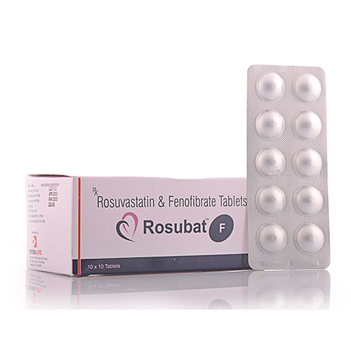 Rosuvastatin And Fenofibrate Tablets