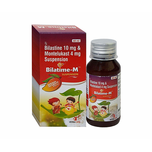 60ml Bilastine 10mg And Montelukast 4mg Suspension