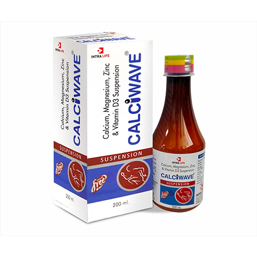 200ml Calcium Magnesium Zinc And Vitamin D3 Suspension