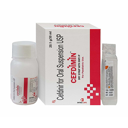 30ml Cefdinir Oral Suspension USP