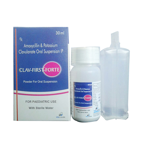 30Ml Amoxycillin And Potassium Clavulanate Oral Suspension Ip - Drug Type: General Medicines