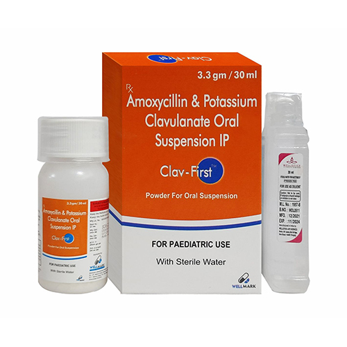 30Ml Amoxycillin And Potassium Clavulanate Oral Suspension Ip - Drug Type: General Medicines