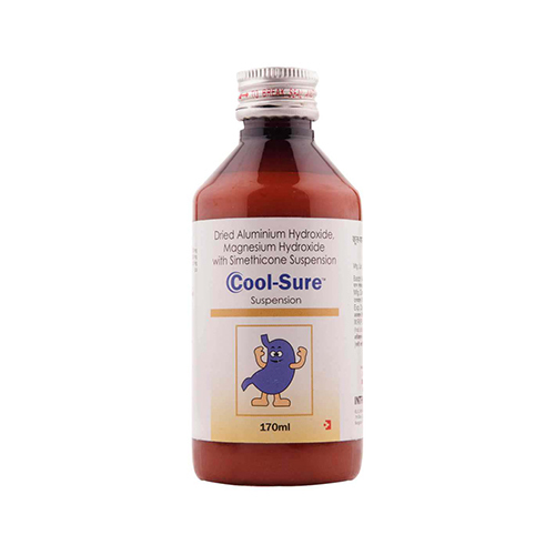 170ml Dried Aluminium Hydroxide Magnesium Hydroxide With Simethicone Suspension