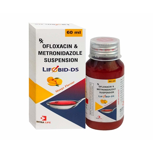 60ml Ofloxacin And Metronidazole Suspension