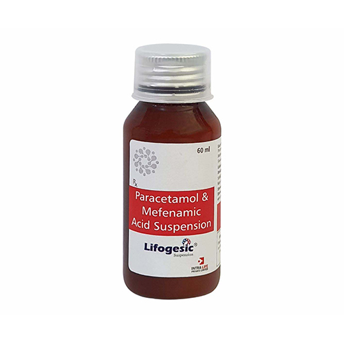 60Ml Mefenamic Acid With Paracetamol Suspension - Drug Type: General Medicines