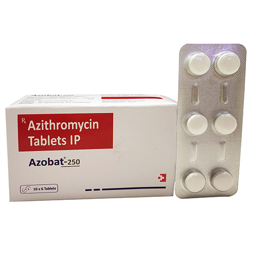 250Mg Azithromycin Tablets Ip - Drug Type: General Medicines