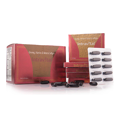 Ginseng Vitamin And Minerals Softgel