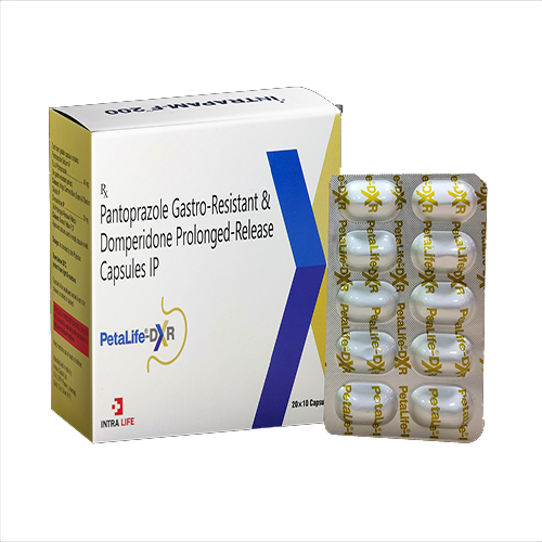 Pantoprazole Gastro Resistant And Domperidone Prolonged Release Capsules IP