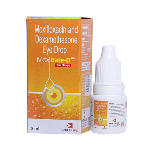 5ml Moxifloxacin And Dexamethasone Eye Drop