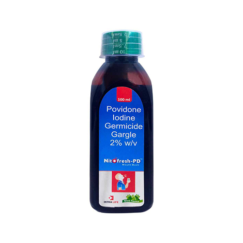 Povidone Iodine Germicide Gargle Mouth Wash