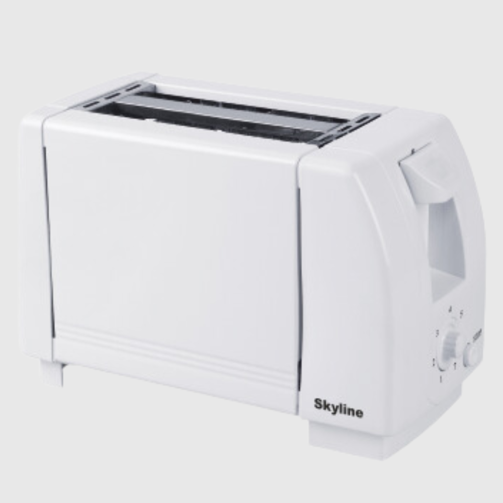 Skyline 750W 2-Slice Pop-Up Toaster with 7 Browning Levels & Cool Touch Body