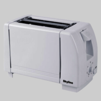 Skyline 750W 2-Slice Pop-Up Toaster with 7 Browning Levels & Cool Touch Body