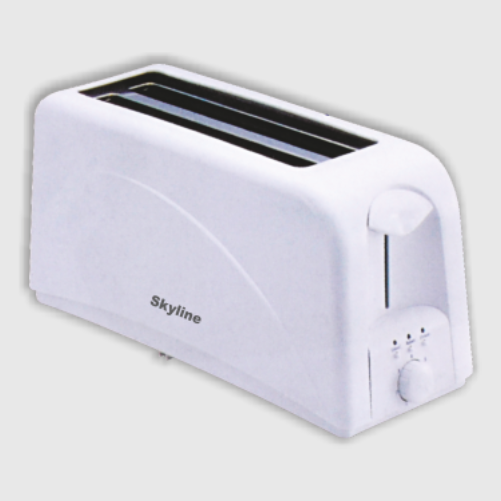 Skyline 4-Slice Pop-Up Toaster - तेज, पूरी तरह से टोस्ट किया हुआ ब्रेड परिवार के नाश्ते के लिए