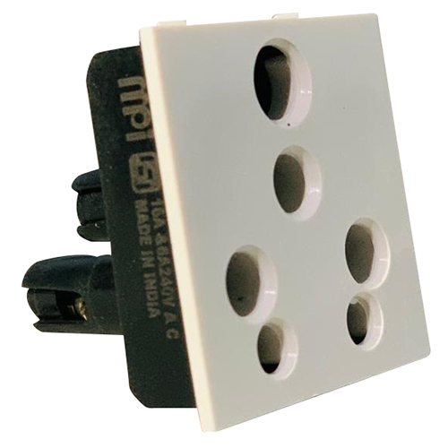16A 6 Pin Multi Socket - Application: Electric Fitting
