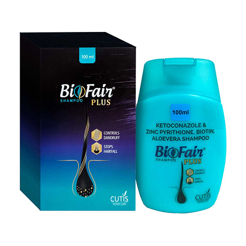 100ml Ketoconazole And Zinc Pyrithione Biotin Aloevera Shampoo
