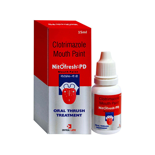 15Ml Clotrimazole Mouth Paint - Physical Form: Liquid