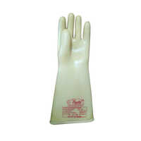 Electrical Insulating  Rubber Hand Gloves