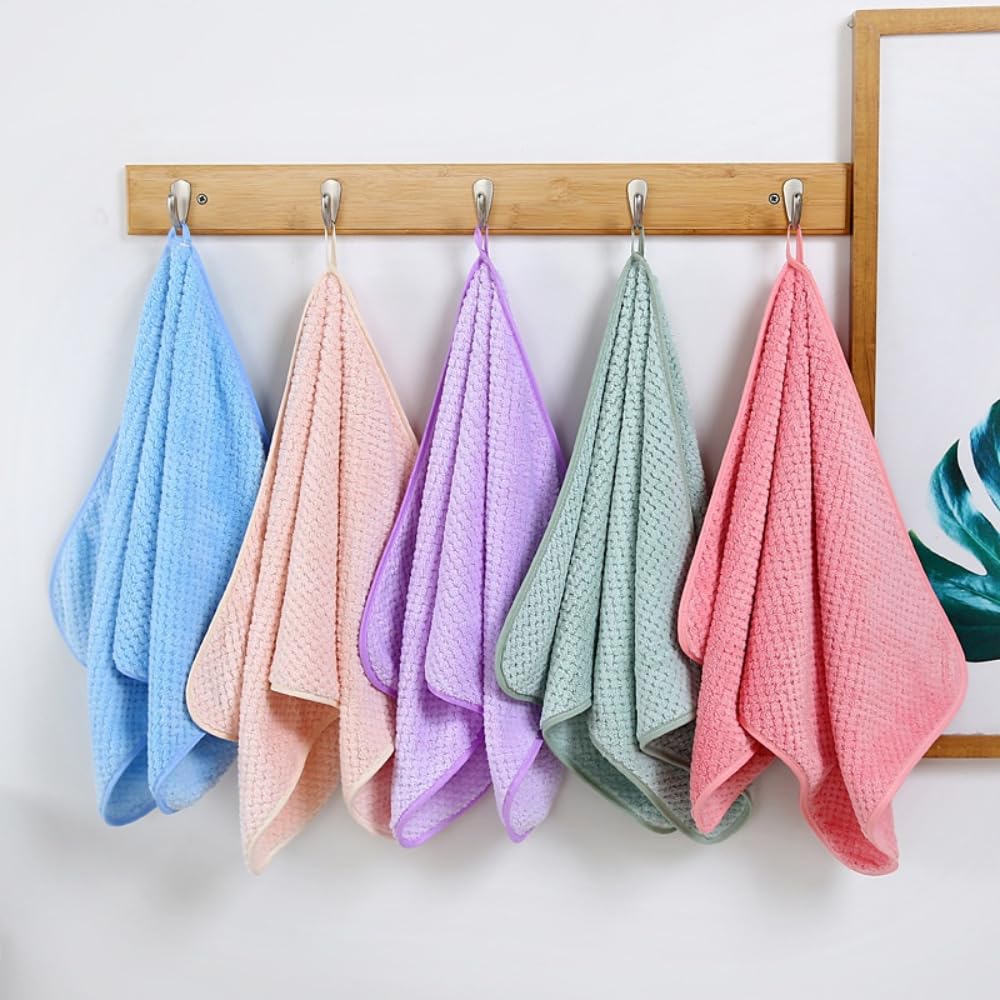 LINEAR Microfiber Bath Towel & Hand Towel Set SIZE