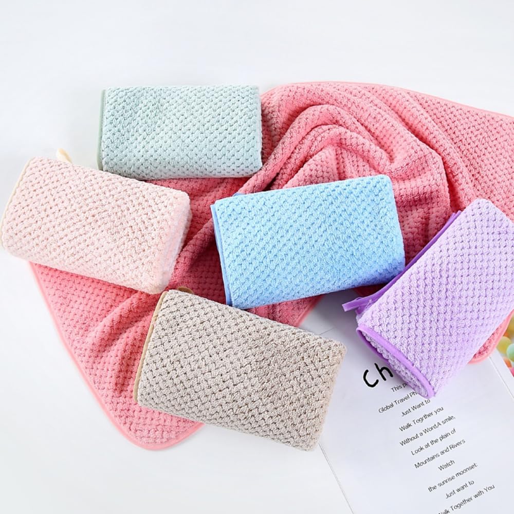 LINEAR Microfiber Bath Towel & Hand Towel Set SIZE