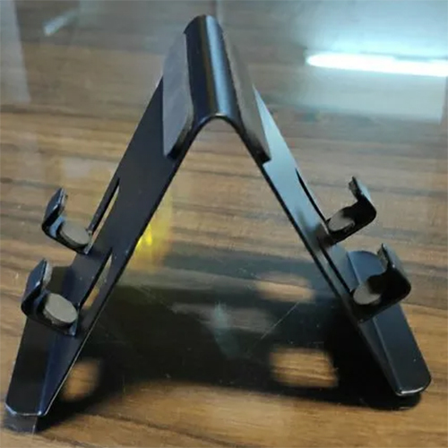 2 In 1 Metal Mobile Stand - Color: Black