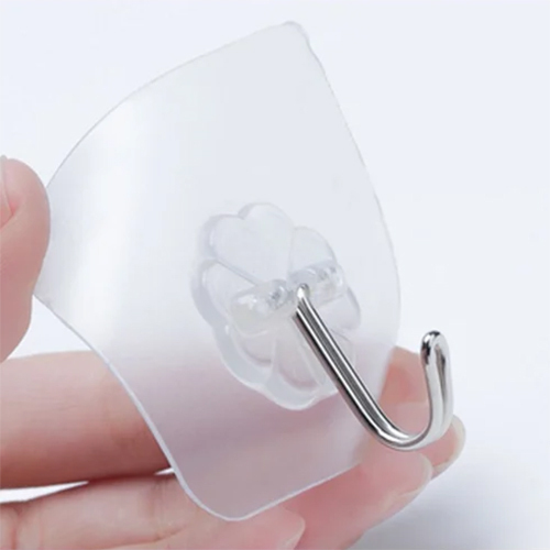 Transparent Self Adhesive Steel Hook