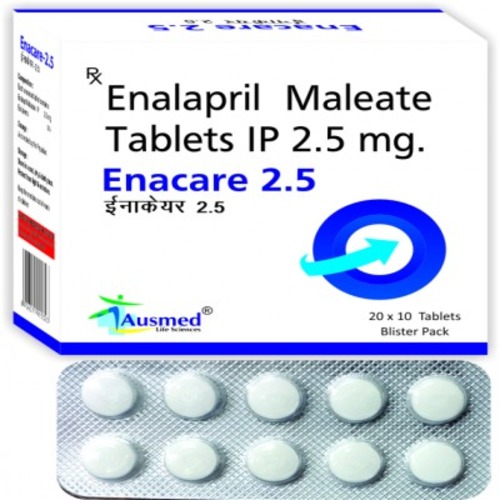 Enalapril Maleate IP 2.5 mg
