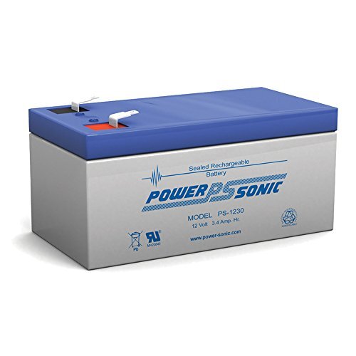 Powersonic 12V, 3AH Sealed Lead Acid Battery, PS-1230