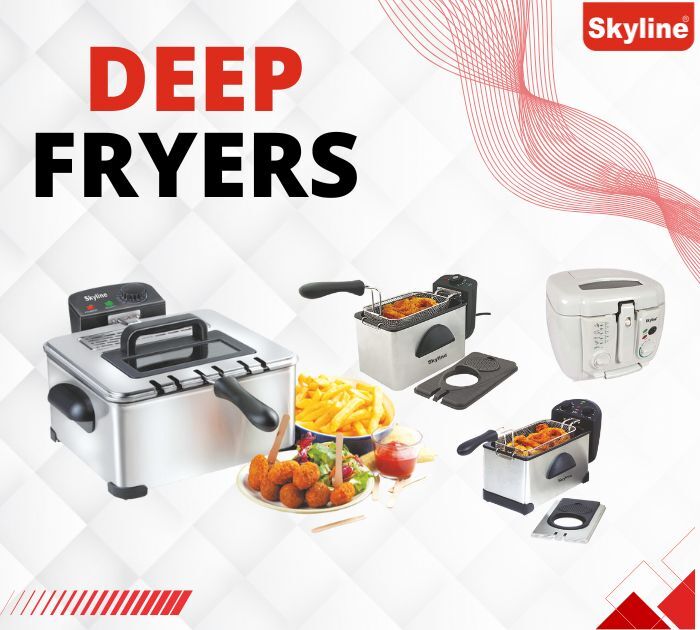 Deep Fryer With Triple Basket